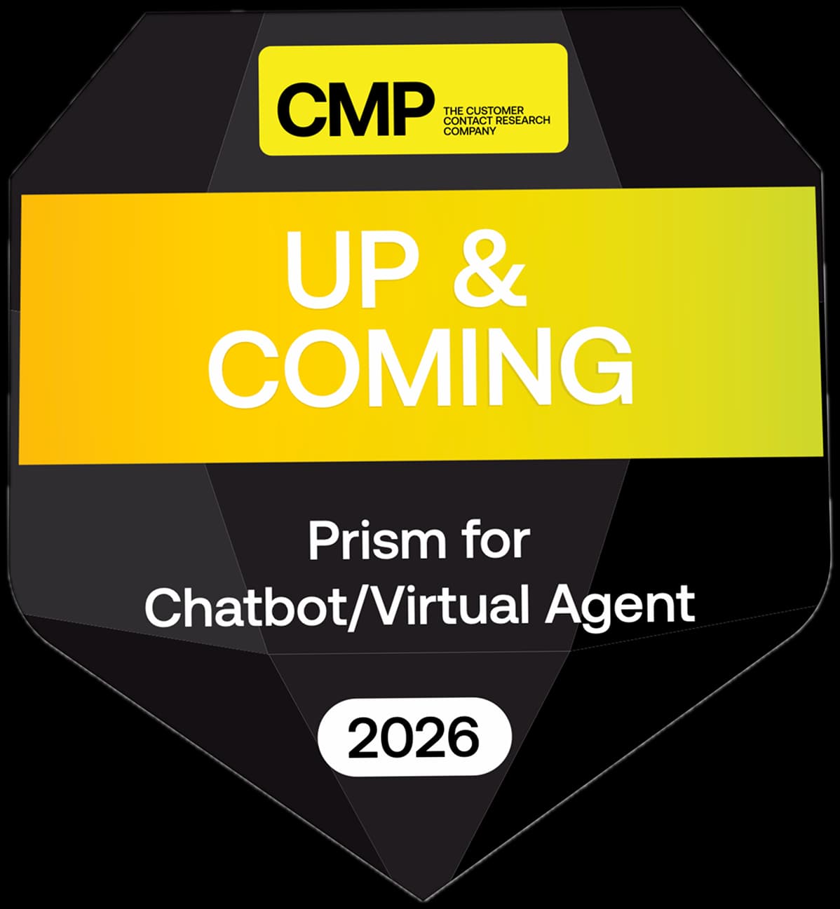 Up and Coming badge, Chatbot and Virtual Agent