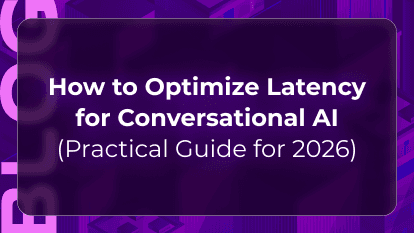 Conversational AI latency blog by Orvera showing response delays, voice pipeline speed, and real-time call performance.