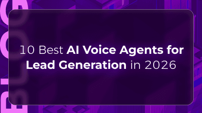 Orvera blog thumbnail featuring the 10 best AI voice agents for lead generation in 2026, focused on conversational AI, lead qualification, and automated sales call workflows.