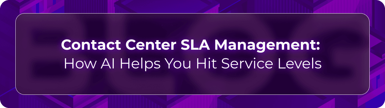 Orvera SLA management blog showing enterprises tracking service levels, wait times, escalation risks, and operational visibility.