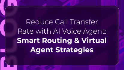Thumbnail graphic for “How AI Helps Reduce Call Transfers,” featuring Orvera branding and a visual summary of AI reducing unnecessary handoffs in contact centers.