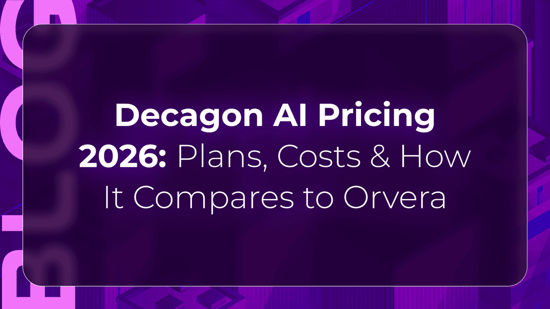 Decagon AI Pricing 2026: Plans, Costs & How It Compares to Orvera