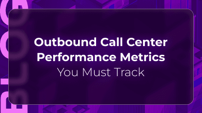 Thumbnail graphic for “How To Use Metrics To Improve Outbound Call Center Performance,” featuring Orvera branding and key outbound performance optimization strategies for contact centers.