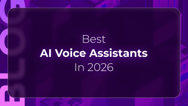 Orvera blog thumbnail featuring “Best AI Voice Assistants In 2026” on a purple background, representing conversational AI, customer support automation, and enterprise voice technology.CB Blog Thumbnail