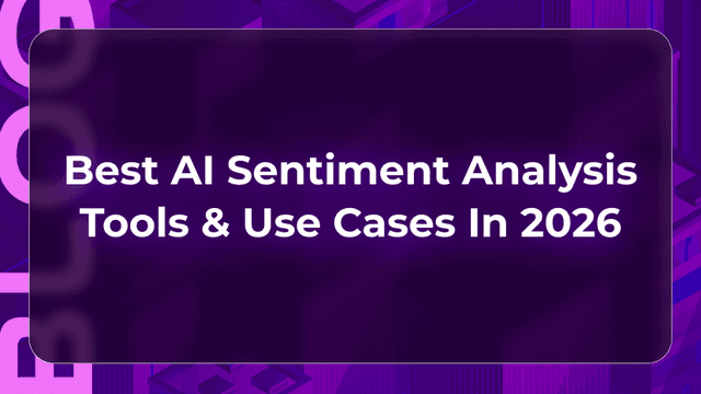 Thumbnail showing AI sentiment analysis across voice calls, dashboards, escalation, and CX workflows for enterprise CX leaders.