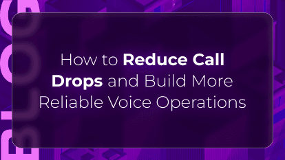 Orvera blog thumbnail about reducing call drops and improving reliable voice operations through AI-powered contact center infrastructure and conversational voice technology.