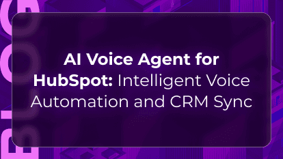 Orvera blog thumbnail about AI voice agents for HubSpot, featuring intelligent voice automation, CRM synchronization, and automated sales and support workflows.