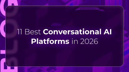 Thumbnail graphic for “Choose The Right Conversational AI Platform,” featuring Orvera branding and a 10-point platform evaluation framework for enterprise conversational AI buyers.