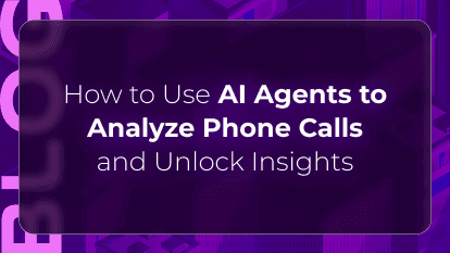 Orvera, a Conversational AI Platform for Enterprises, shows AI agents analyzing phone calls.